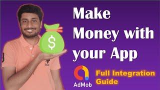 How To Integrate Admob Ads Into Your App (2024) | Make money with your App