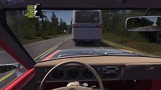 Somewhat close call while overtaking My Summer Car.