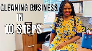 HOW TO START A CLEANING BUSINESS STEP BY STEP GUIDE