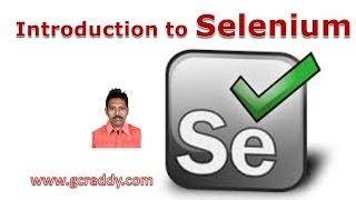 Introduction to Selenium