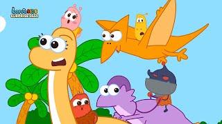 【NEW】 SURPRISE EGGS - DINO FRIENDS | EGG SONG | SUPER BEST SONGS FOR KIDS | LARVA KIDS