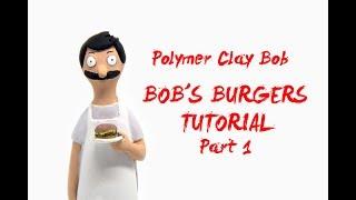 How to Make a POLYMER CLAY Bob Figure - Part 1/4 - (BOB'S BURGERS TUTORIAL)