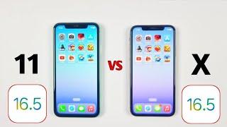 iPhone X Vs iPhone 11 - SPEED TEST in 2023 (iOS 16.5)