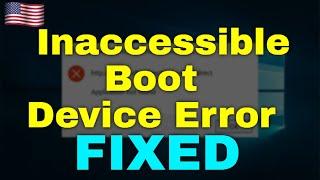 How to Fix Inaccessible Boot Device Error Windows 11