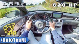 620HP Mercedes AMG C63 S LOUD! iPE Exhaust POV Test Drive by AutoTopNL