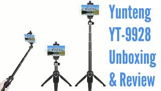 Yunteng YT-9928 Selfie Stick and Tripod Review