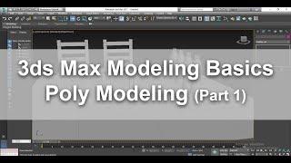 Learn Poly Modeling in 3dsmax from Scratch, For Beginners