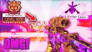 I HIT A TRICKSHOT TO UNLOCK DARK MATTER & LEVEL 1000 GRIND!! (UNLOCKING DARK MATTER BO3 DLC WEAPONS)