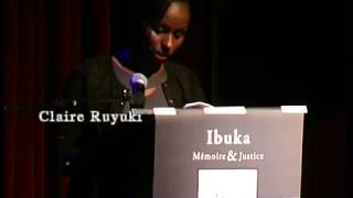 Témoignage de Claire Ruyuki / #kwibuka24 - Ibuka-Belgique