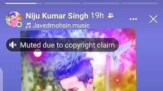 Facebook story problem muted due to copyright claim|| facebook story problem solved copyright claim