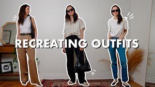 Shop my closet with me! Re-creating summer outfits