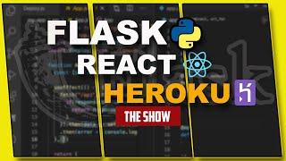 How To Deploy A Flask Rest API BackEnd And React FrontEnd To Heroku | Flask React Heroku | 2021 HD
