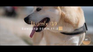 Panasonic Lumix G9 Cinematic 4K test video Manuel focus Samyang 50 mm f1.2 & Gobe ND Filter