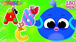 Let's Learn ALPHABET Together! ABC: What Comes After A? Letter Learning Song For Kids By Giligilis