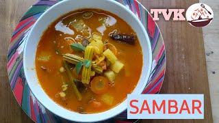 Sambar recipe | Easy sambar | How to make sambar at home | Sambar ghar me kaise banaye | Sambhar