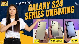 Samsung Galaxy s24 Ultra, s24 plus, s24 unboxing | All new AI powered Galaxy S24 Ultra