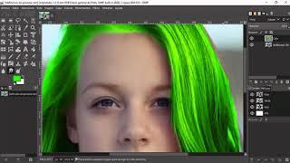 Como cambiar el color a una imagen || GIMP 2.10.12