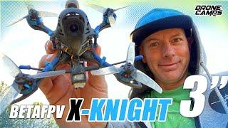 INSANE IN THE BRAIN - BetaFpv X-Knight 3" HD Fpv Racing Drone - FULL REVIEW & FLIGHTS 