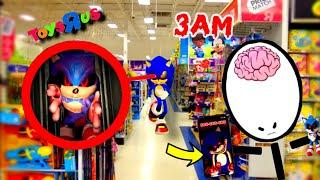 DO NOT CALL SONIC.EXE AT TOYS R US AT 3AM CHALLENGE(SONIC.EXE COMES AFTER ME)