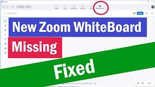 Zoom Whiteboard New Features | Zoom Whiteboard Missing | How To Update Zoom | Zoom Latest Version