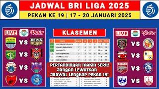 Jadwal Lengkap Liga 1 2025 Pekan 19 - Persib vs Dewa United - Persebaya vs Malut - Liga 1 Indonesia