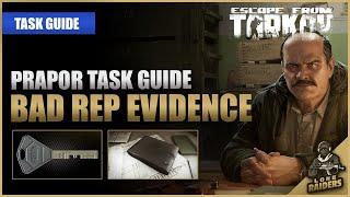 Bad Rep Evidence 12.12 (portable bunkhouse key) - Prapor Task Guide - Escape From Tarkov EFT