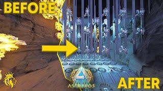 TOP 3 PVP CAVES W/  FULL Base Designs on ASTRAEOS! | ARK: Survival Ascended