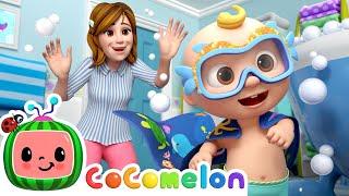 Fast Little Fishy Bath Time!  | CoComelon Nursery Rhymes & Kids Songs