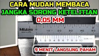 HOW TO READ VERNIER CALIPER | Accuracy 0.05mm | VERNIER CALIPER