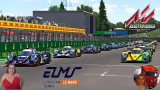 Assetto Corsa European Le Mans Series 2024 4 Hours of Imola Test Race Imola Italy Gameplay ITA