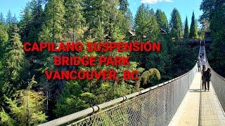 Capilano Suspension Bridge Park - Vancouver, BC - Suspension Bridge, Treetops Adventure & Cliffwalk!