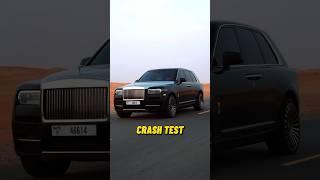 Why There Is No Crash Test For Rolls Royce?