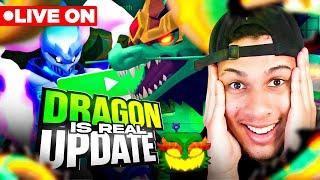 JOGANDO A NOVA ATUALIZAÇÃO DA DRAGON DO BLOX FRUITS!! (NOVAS ILHAS, FRUTAS, ESPADAS E GUNS)