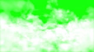 Fog cloud smoke loop animation with green screen stock footage HD - Download Stock Footage
