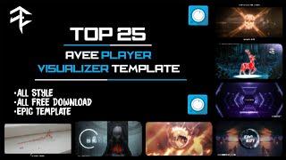 Avee Player Visualizer - Top 25 Avee Player Visualizer Template - All Style - Free Download