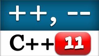 C++ Increment and Decrement Operators |  CPP Programming Video Tutorial
