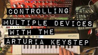 Controlling Multiple devices with an Arturia Keystep, A How-To