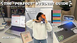 The "PERFECT" Student Guide | how to become the perfect student, study tips, tricks, organisation