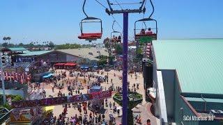 View of The O.C Fair 2015 via Sky Ride