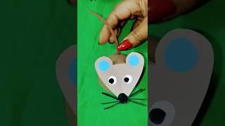 How To Make Paper Mouse Easy | Craft Paper For #kids Part 94 | Paper Mouse | Paper rat #craftideas