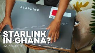 Starlink in Ghana -  Is It WORTH purchasing?