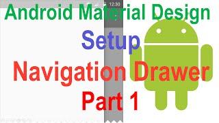 218 Android Navigation Drawer Tutorial Part 1 |