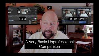 Basic Comparison: FCPX vs Hit Film 3 Pro