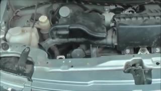 Применение составов RVS Master Engine Ga6 и Motor Flush MF5 на автомобиле Nissan Otti Ниссан Отти