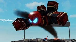 Spiderman No Way Home Bridge Scene | Spiderman Vs Doc Ock [roblox animation]