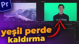 Yeşil Perde Silme ve Green Screen Montajı Nasıl Yapılır? (Ultra Key) | Temel Premiere Pro Eğitimi