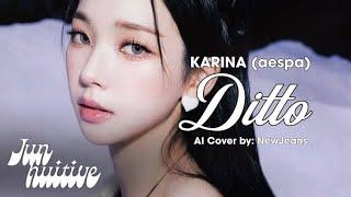[AI COVER] KARINA (aespa) - Ditto (original: NewJeans)