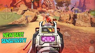 BEST SETTINGS & SENSITIVITY APEX LEGENDS MOBILE