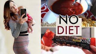 What I Eat In A Day While Breastfeeding! | Postpartum Food Diary Friday! | Melanie Murphy