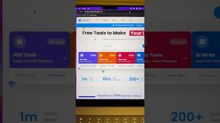 Over 200 online tools for free #productivity #aitools #study #pdf #imageediting